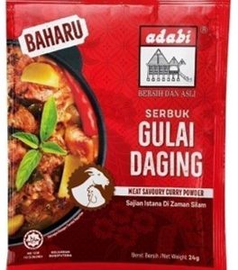 ADABI Serbuk Gulai Daging - 24g