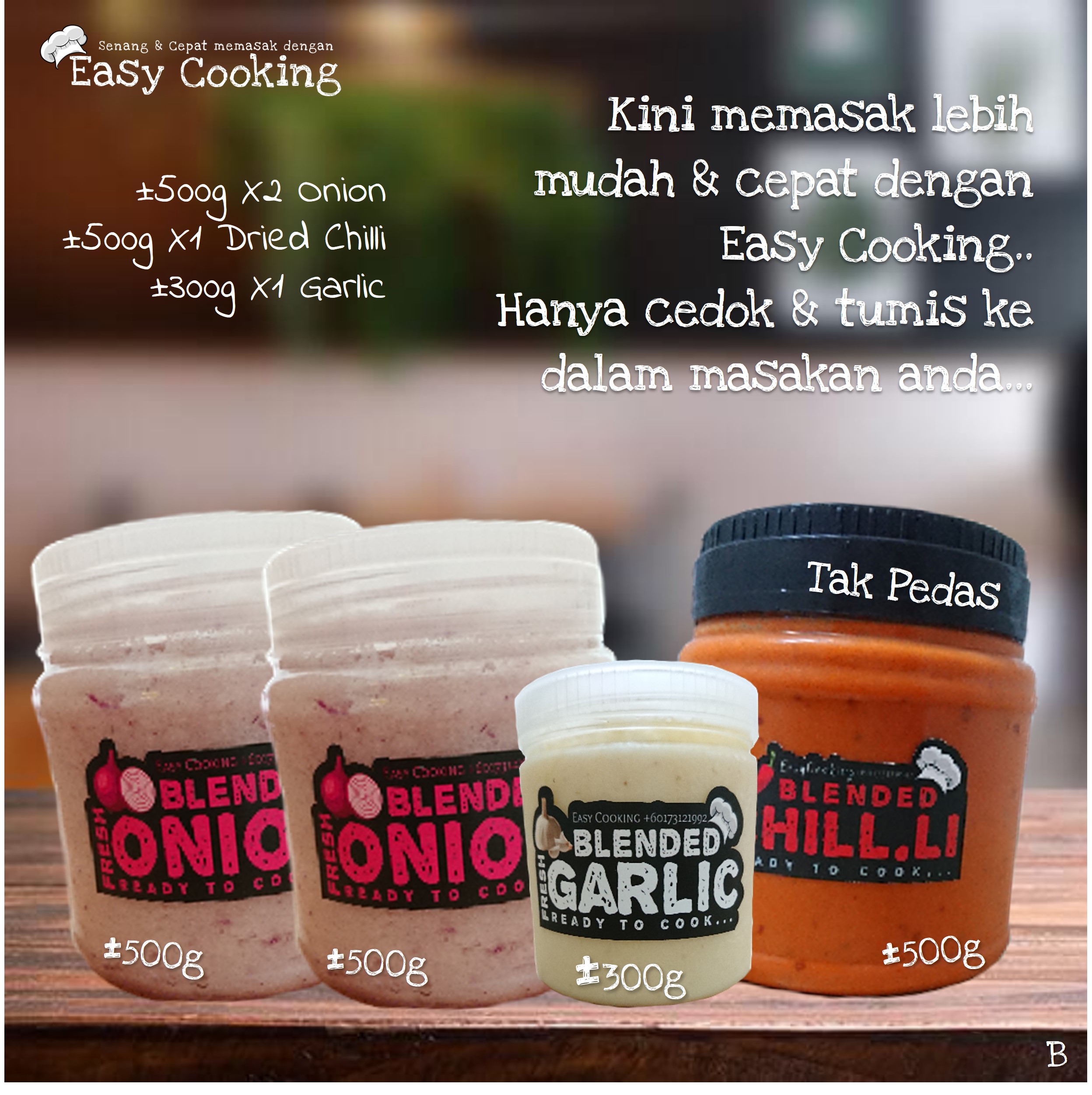 Set Combo B - Tidak Pedas